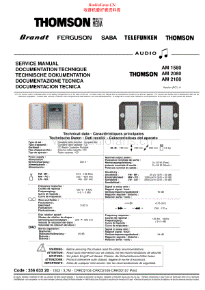Thomson-AM1580-cs-sm 维修电路原理图.pdf