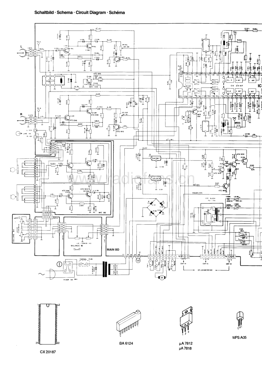 Saba-SC1010-tape-sm 维修电路原理图.pdf_第3页
