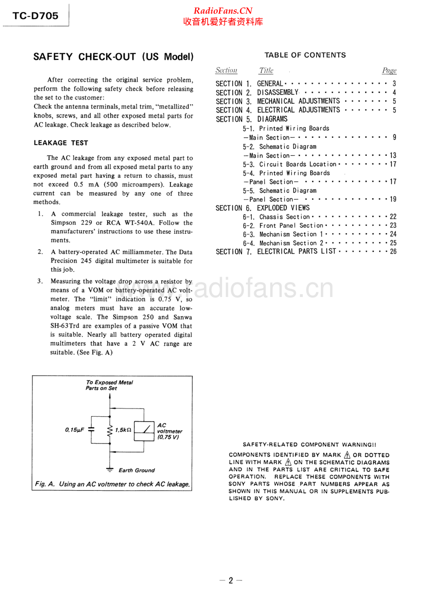 Sony-TCD705-tape-sm 维修电路原理图.pdf_第2页