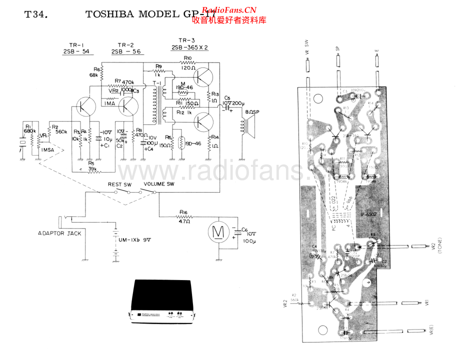 Toshiba-GP17-cs-sch 维修电路原理图.pdf_第1页