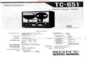Sony-TC651-tape-smp 维修电路原理图.pdf