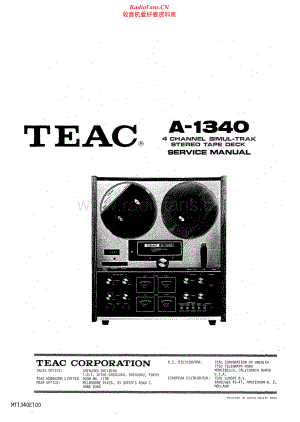 Teac-A1340-tape-sm 维修电路原理图.pdf