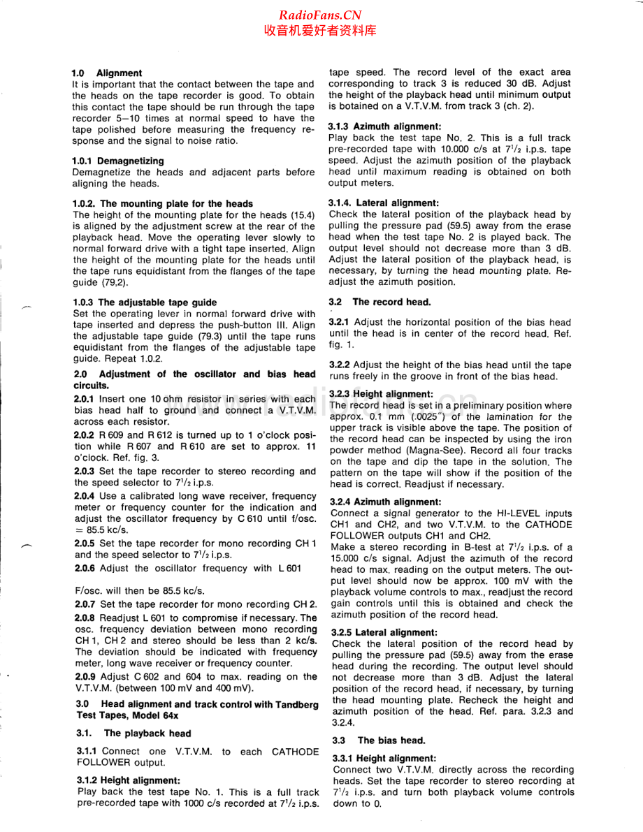 Tandberg-62X-tape-al 维修电路原理图.pdf_第2页