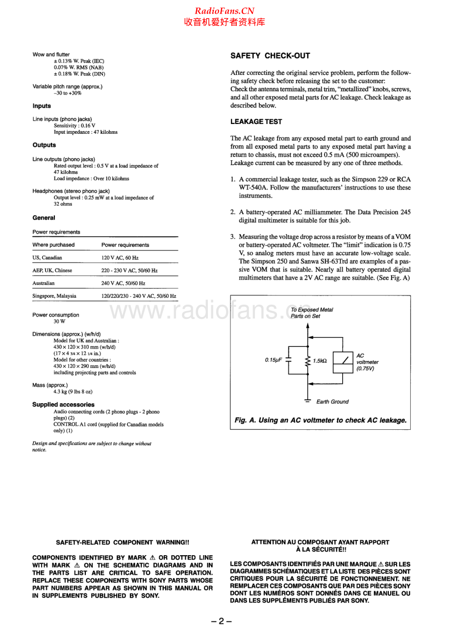 Sony-TCWE725-tape-sm 维修电路原理图.pdf_第2页