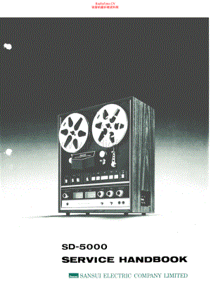Sansui-SD5000-tape-sm 维修电路原理图.pdf