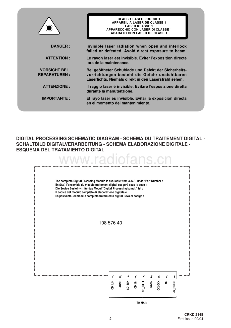Thomson-CS84-cs-sm 维修电路原理图.pdf_第3页