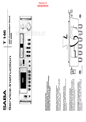 Saba-CS2000-tape-sm 维修电路原理图.pdf