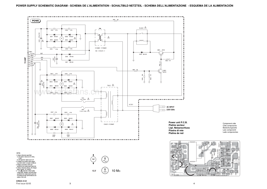 Thomson-CS90-cs-sm 维修电路原理图.pdf_第3页