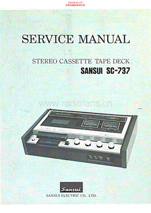 Sansui-SC737-tape-sm 维修电路原理图.pdf