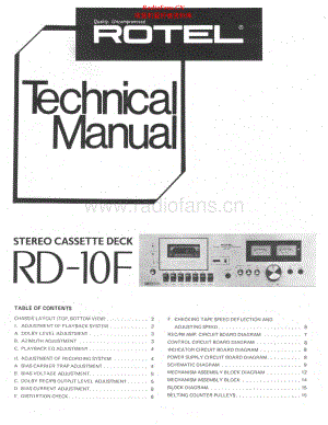 Rotel-RD10F-tape-sm 维修电路原理图.pdf