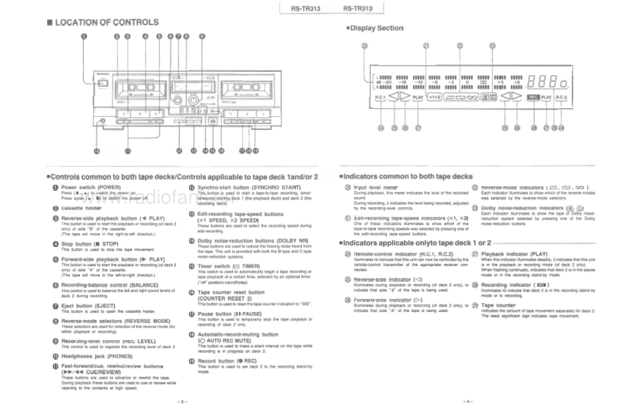 Technics-RSTR313-tape-sm 维修电路原理图.pdf_第3页