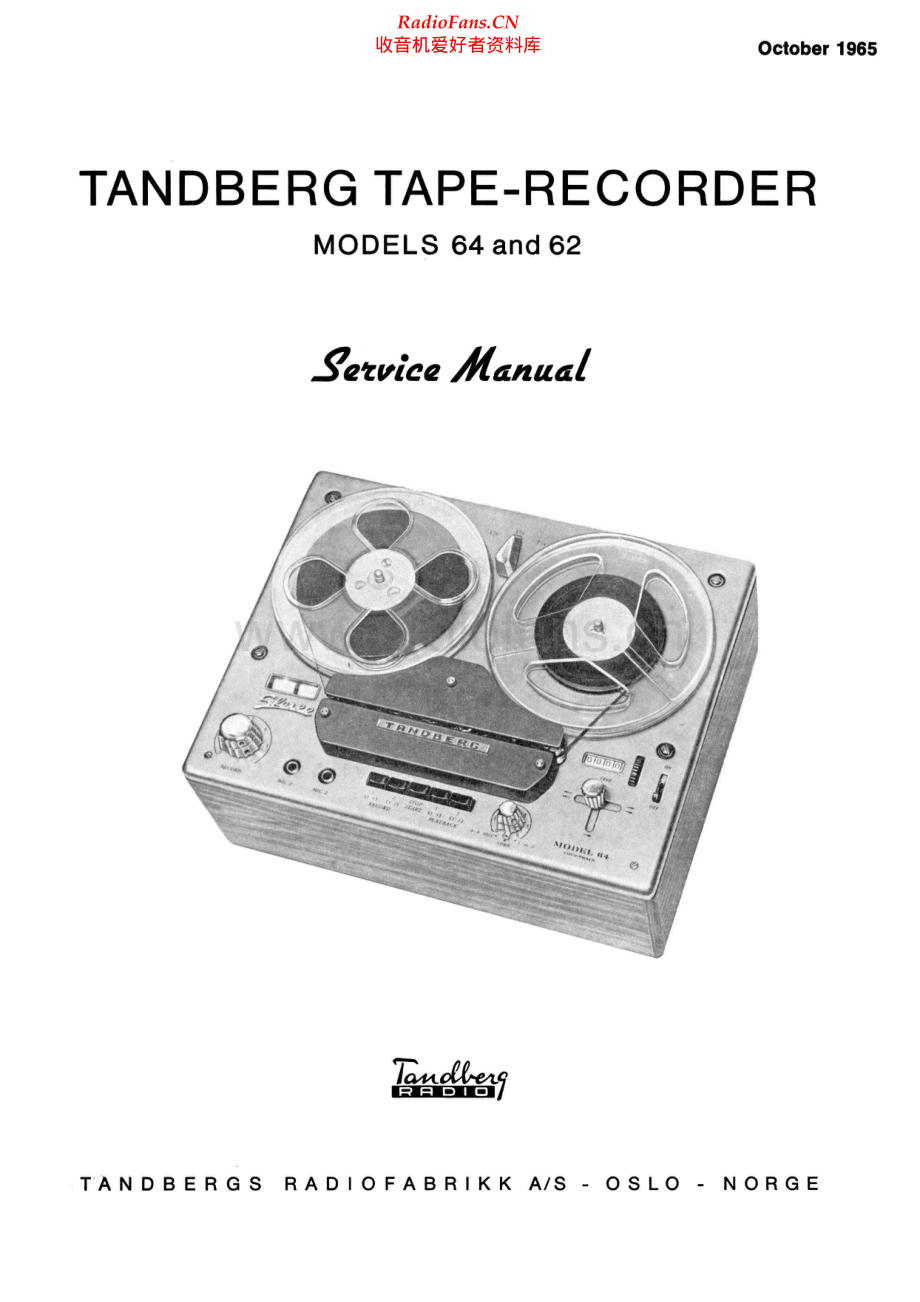 Tandberg-64-tape-sm 维修电路原理图.pdf_第1页