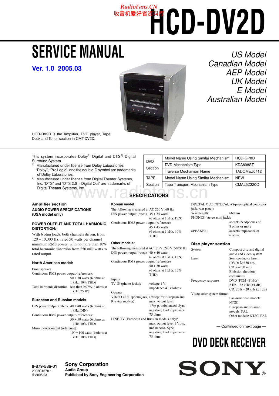 Sony-HCDDV2D-cs-sm 维修电路原理图.pdf_第1页