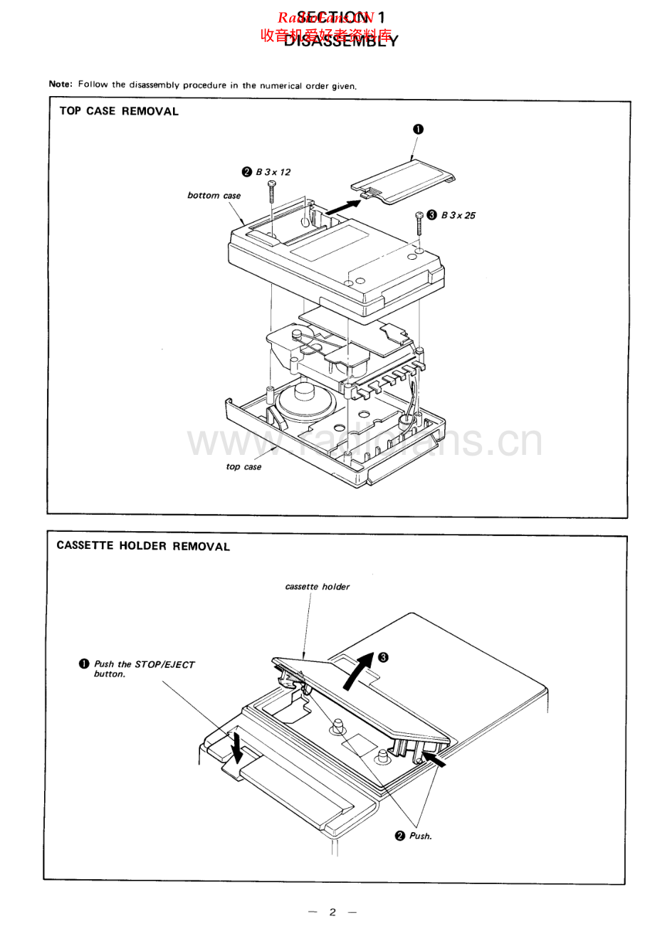 Sony-TCM747-tape-sm 维修电路原理图.pdf_第2页