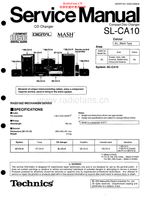 Technics-SLCA10-cs-sm 维修电路原理图.pdf