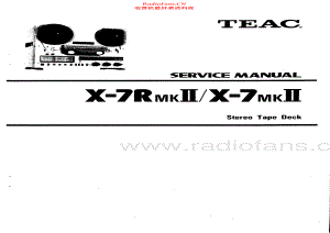 Teac-X7RMKII-tape-sm 维修电路原理图.pdf