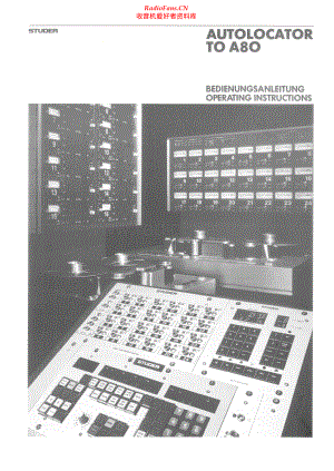 Studer-A80-tape-loc 维修电路原理图.pdf