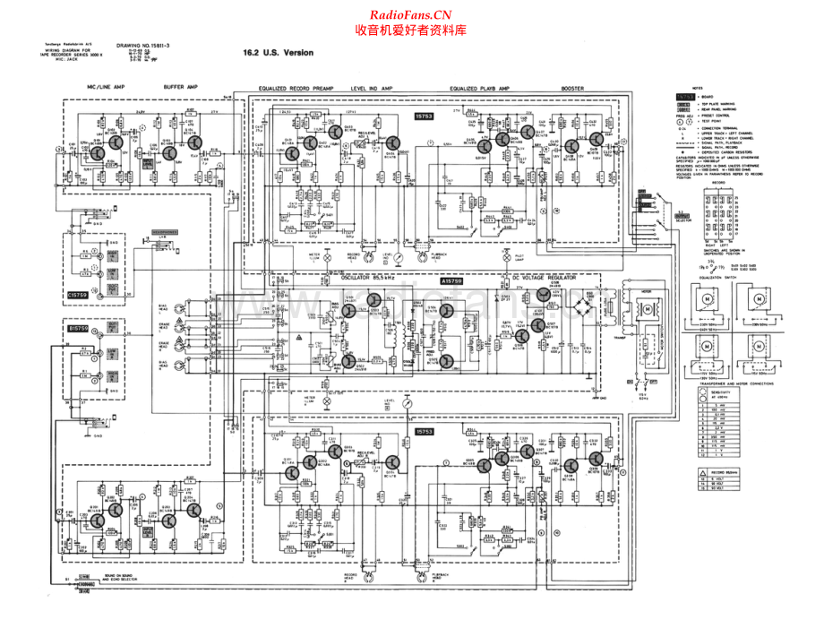 Tandberg-3000XUS-tape-sch 维修电路原理图.pdf_第1页