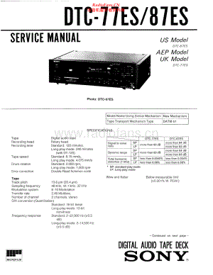 Sony-DTC87ES-dat-sm 维修电路原理图.pdf