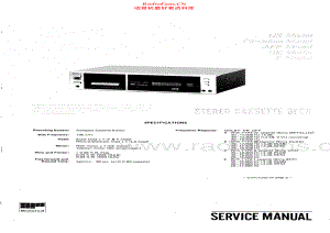 Sony-TCFX600-tape-sm 维修电路原理图.pdf