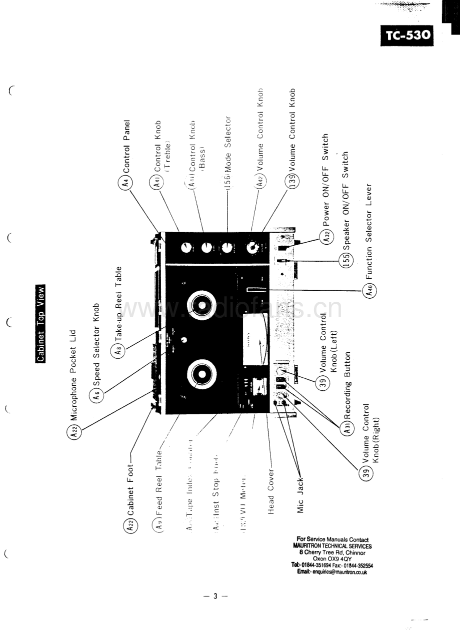 Sony-TC530-tape-sm 维修电路原理图.pdf_第3页