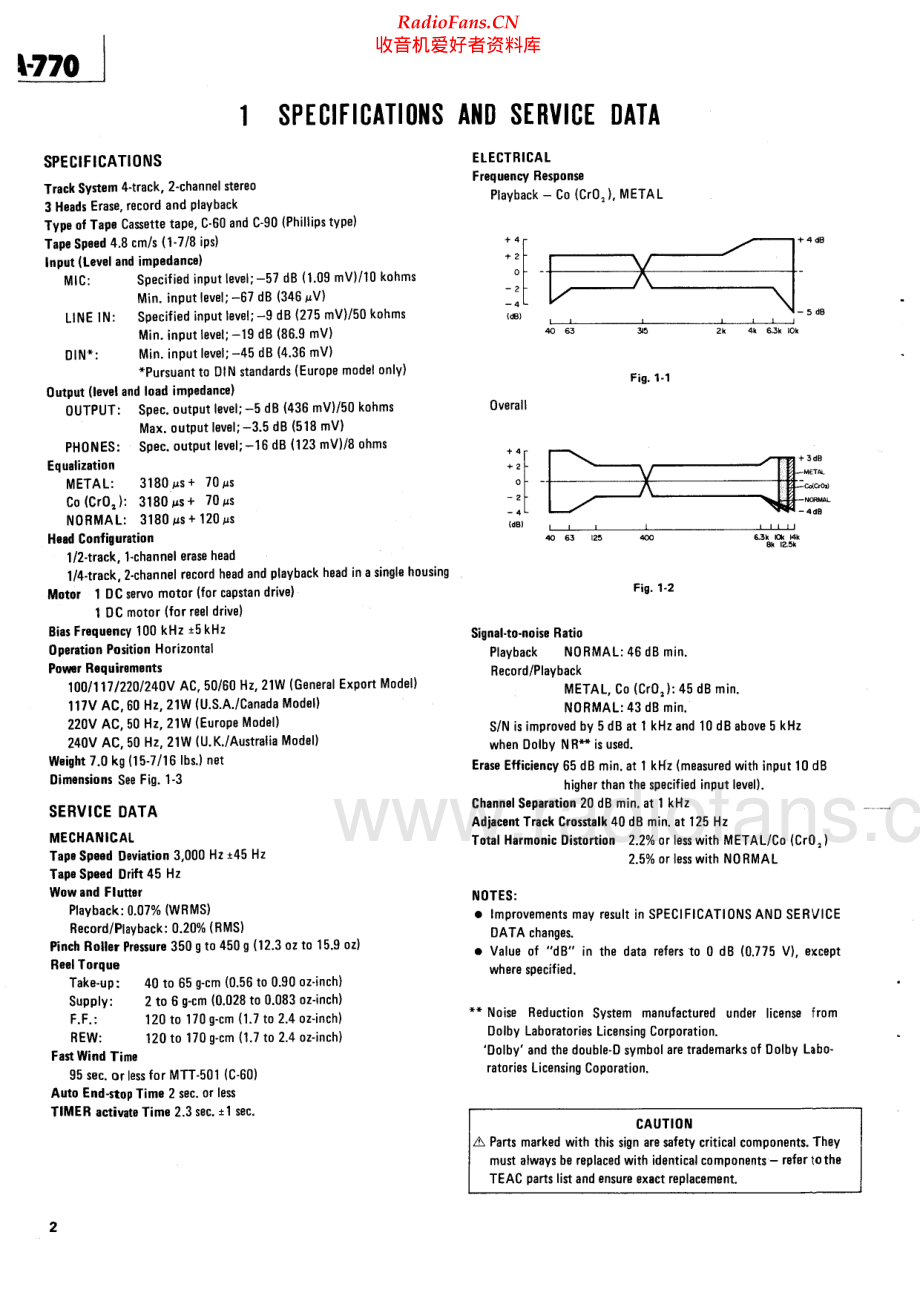 Teac-A770-tape-sm 维修电路原理图.pdf_第2页