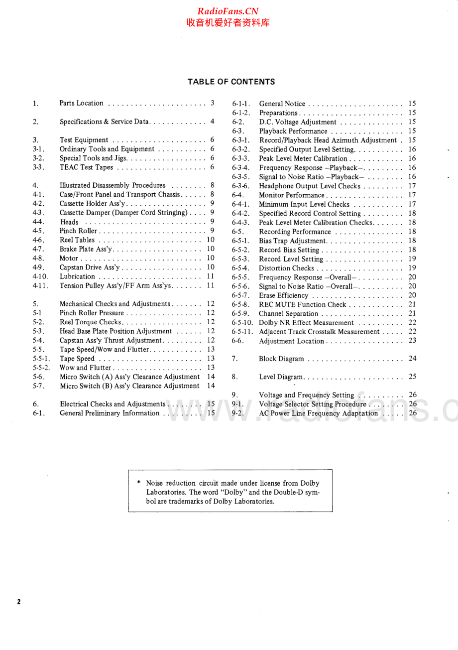 Teac-A510-tape-sm 维修电路原理图.pdf_第2页
