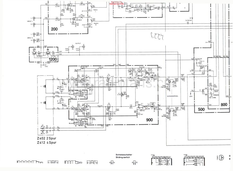 Uher-SG631Logic-tape-sm 维修电路原理图.pdf_第2页