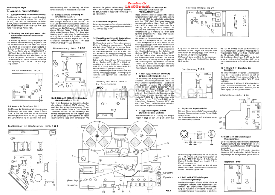 Uher-SG630-tape-sm 维修电路原理图.pdf_第1页