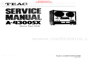 Teac-A4300SX-tape-sm 维修电路原理图.pdf