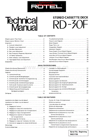 Rotel-RD30F-tape-sm 维修电路原理图.pdf