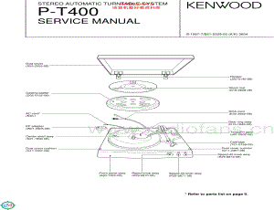 Kenwood-PT400-tt-sm 维修电路原理图.pdf
