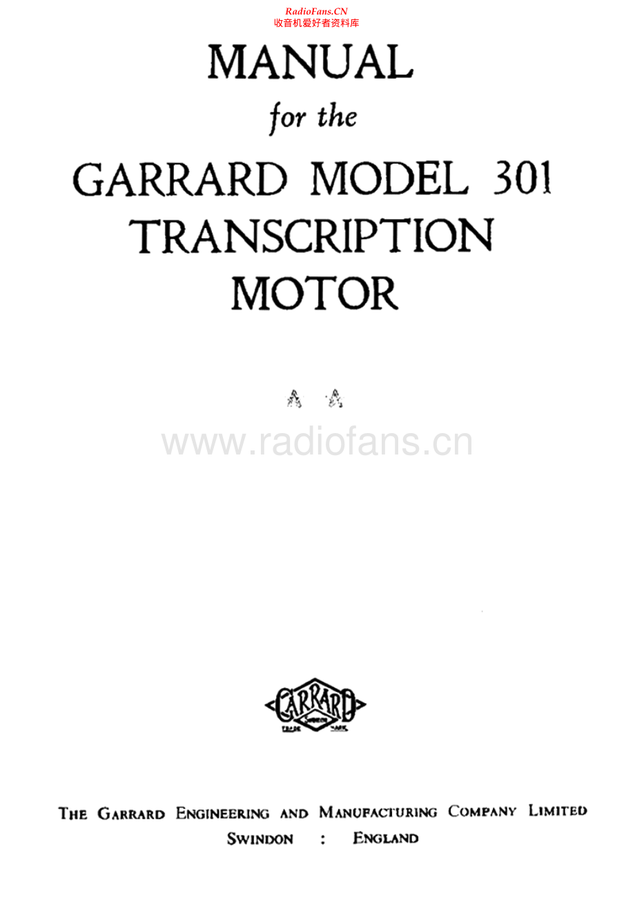 Garrard-301-tt-sm3维修电路原理图.pdf_第1页