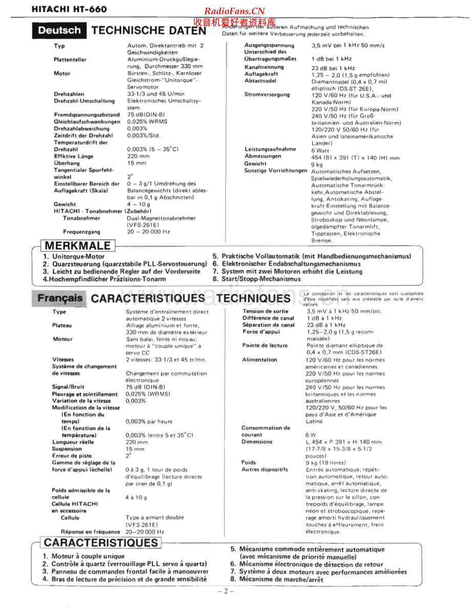 Hitachi-HT660-tt-sm 维修电路原理图.pdf_第2页