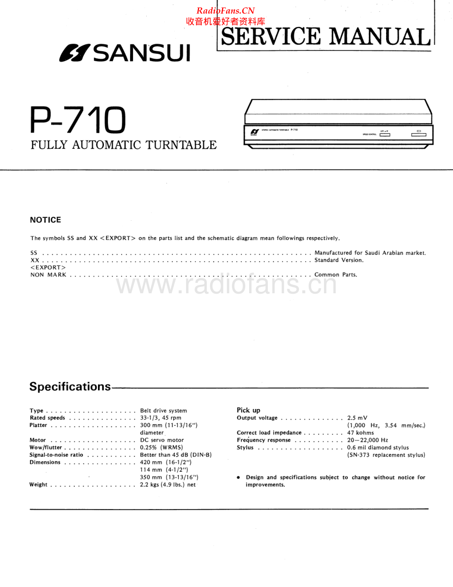 Sansui-P710-tt-sm 维修电路原理图.pdf_第1页