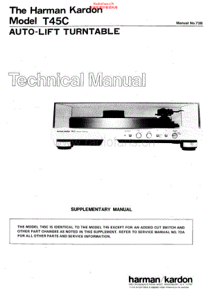 HarmanKardon-T45C-tt-sm维修电路原理图.pdf