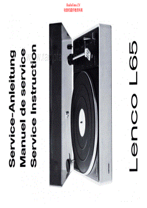 Lenco-L65-tt-sm 维修电路原理图.pdf