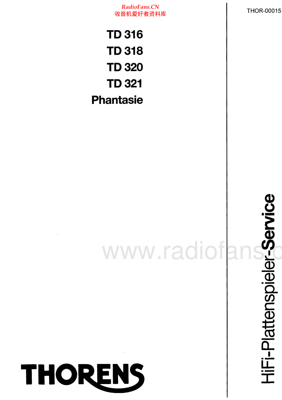 Thorens-TD316-tt-sm2 维修电路原理图.pdf_第1页