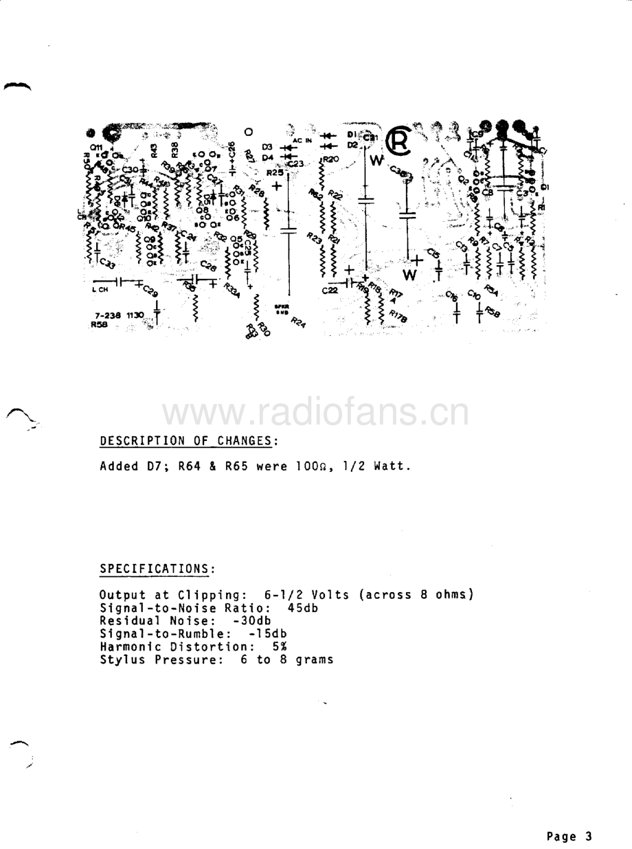 Califone-11xx-tt-sch维修电路原理图.pdf_第3页