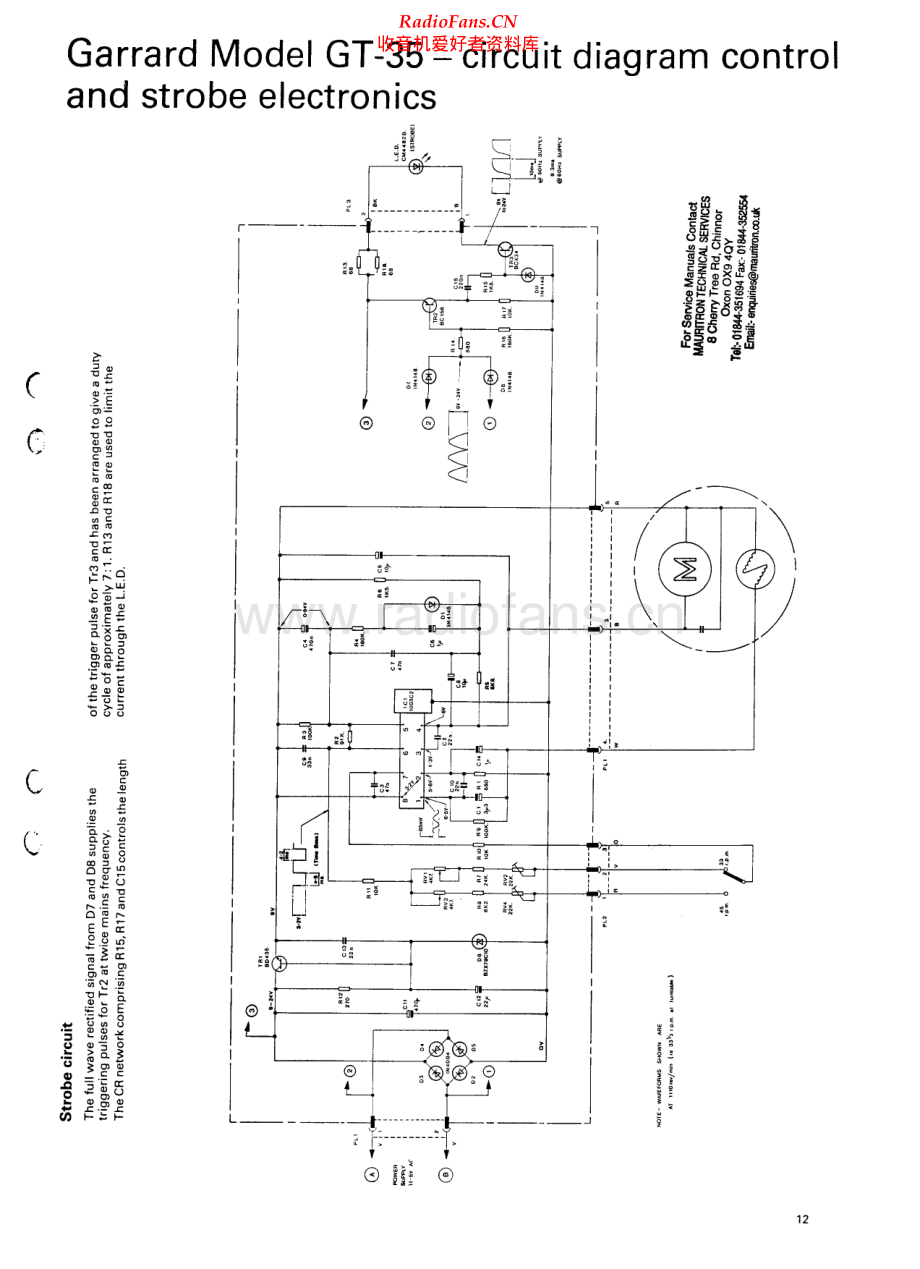 Garrard-GT35P-tt-sch维修电路原理图.pdf_第1页