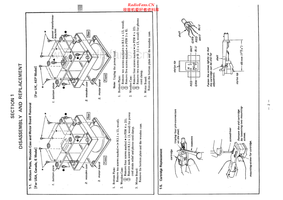 Sony-PS2350-tt-sm 维修电路原理图.pdf_第2页