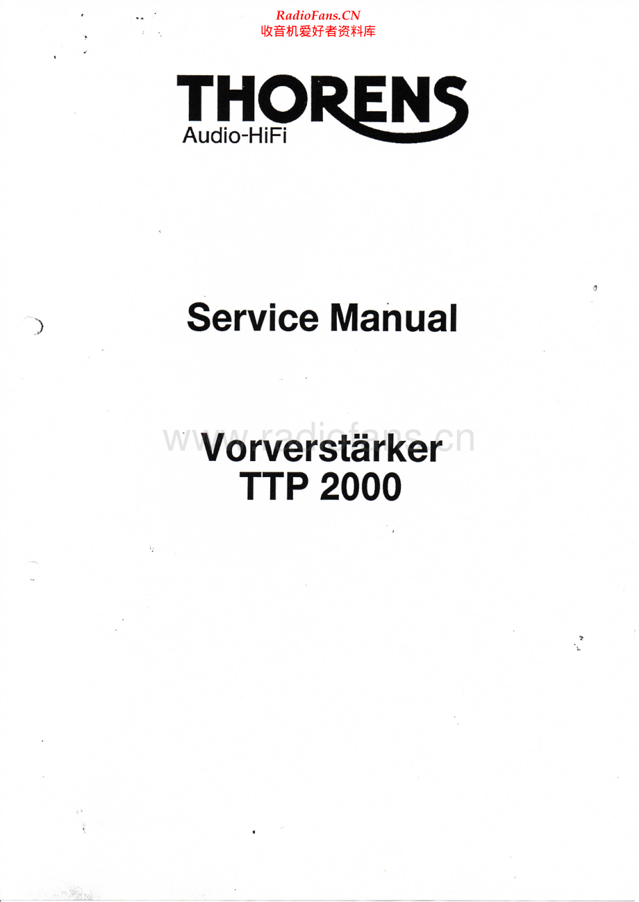 Thorens-TTP2000-pre-sm 维修电路原理图.pdf_第1页