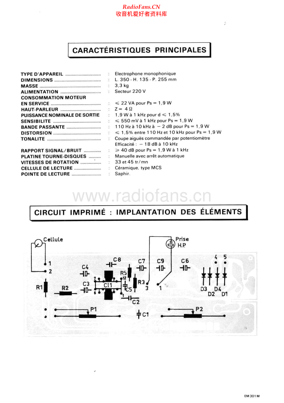 Continental-EL1466M-tt-sm维修电路原理图.pdf_第2页