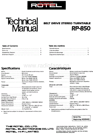 Rotel-RP850-tt-sm 维修电路原理图.pdf