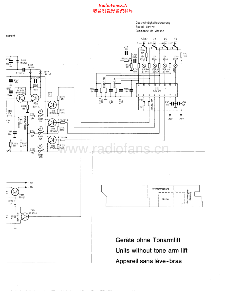 Thorens-TD126MKIII-tt-sch 维修电路原理图.pdf_第2页