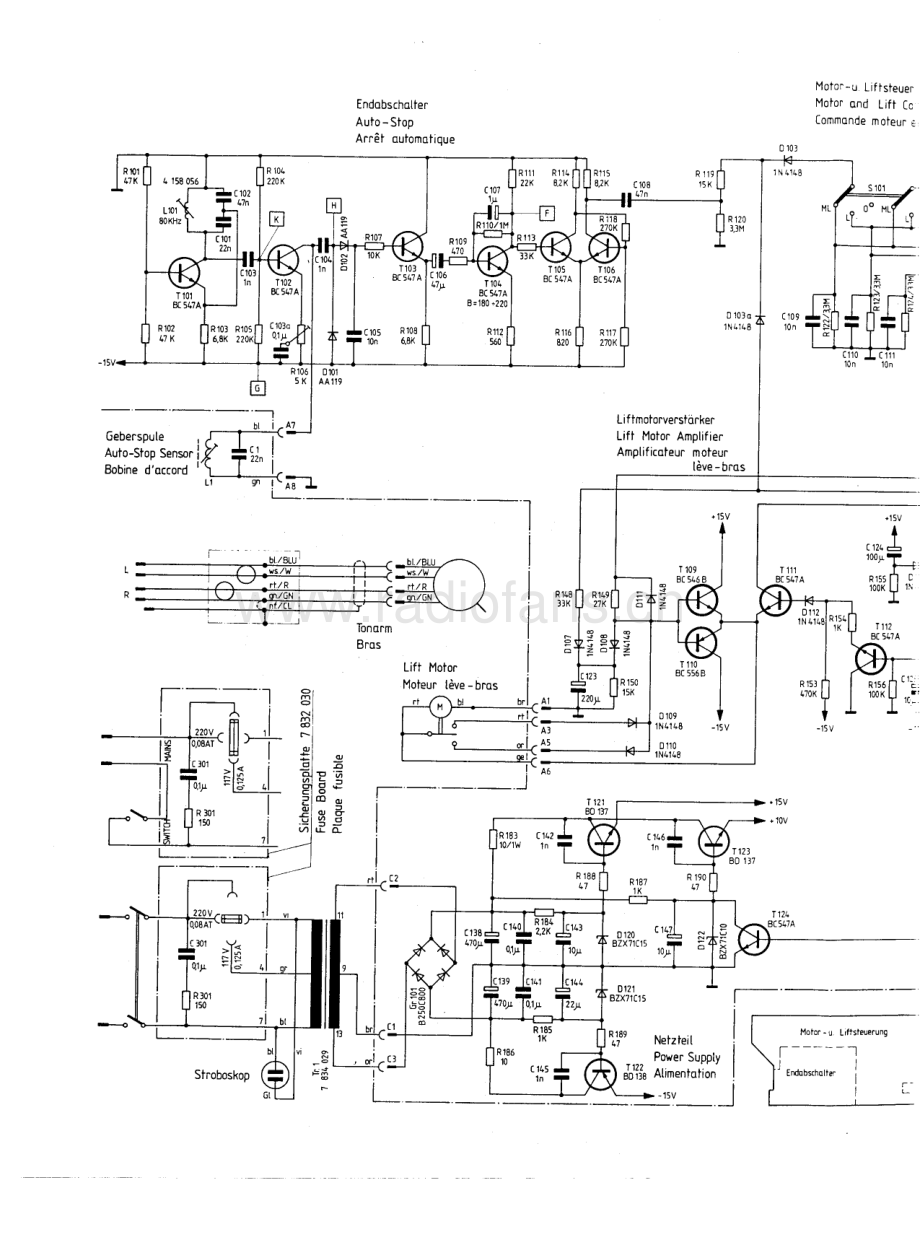 Thorens-TD126MKIII-tt-sch 维修电路原理图.pdf_第3页
