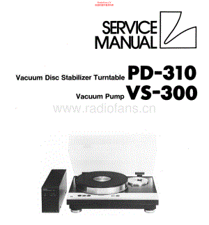 Luxman-PD310-tt-sm 维修电路原理图.pdf