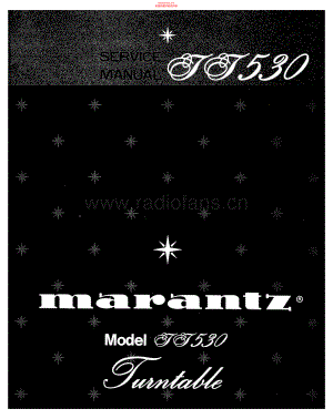 Marantz-TT530-tt-sm 维修电路原理图.pdf