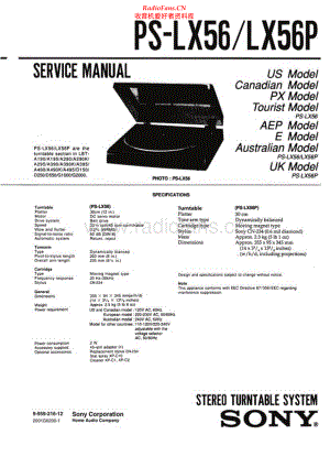 Sony-PSLX56-tt-sm 维修电路原理图.pdf