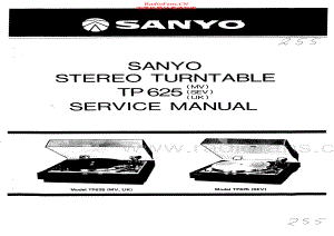 Sanyo-TP625-tt-sm 维修电路原理图.pdf